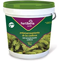 FERTIBERIA JARDÍN Abono Granulado para Coníferas (Pinos- Cipreses- Abetos y Tuyas) con Efecto Antiamarronamiento con…
